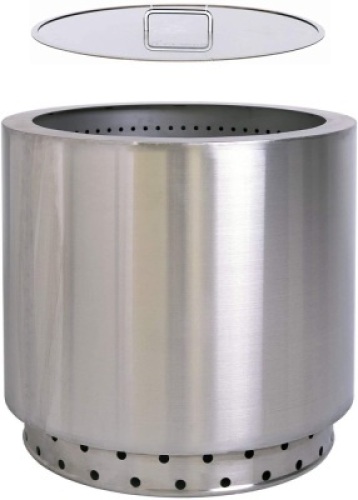 Hi Flame Bonfire Smokeless Stainless Steel Outdoor&nbsp;Firebowl, No Gas/Propane Required, 20.5" - Appears&nbsp;New&nbsp;