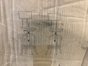 Set of 2 Bar Stools