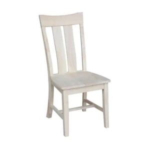 International Concepts Ava Unfinished Steambent Dining Chair, Set of 2