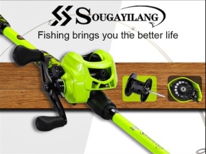 Sougatilang fishing rod and reel combo