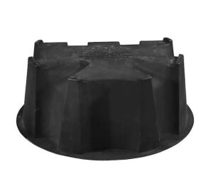 RTS Home Accents 50 Gal. Rain Barrel Black Stand 