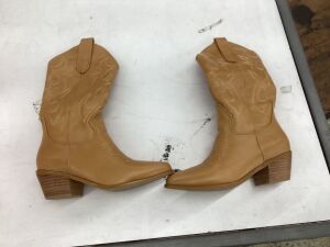 Women's Western Boots, Size 37