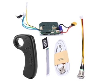 Electric Skateboard ESC Kit, 10S 36V Single Drive ESC Substitute Control Mainboard with Remote for DIY Electric Skateboard Longboard