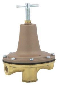 WATTS Pressure Regulator, 3/8 in., 0 to 50 psi