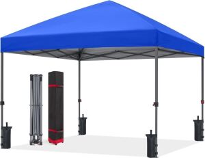 ABCCANOPY Durable Easy Pop up Canopy Tent, 10x10, Royal Blue 