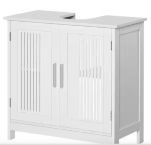 White Under Sink Cabinet h23.5",w12", d23.5"