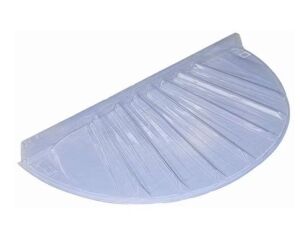 MacCourt 17 in. x 4 in. Polyethylene Circular Low Profile Window Well Cover 