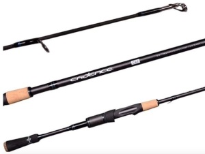 Cadence CR7 Spinning Rod, Fishing Rod with 40 Ton Carbon,Fuji Reel Seat,Durable Stainless Steel Guides with SiC Inserts,Full Assortment of Lengths, Actions for Spinning Reels