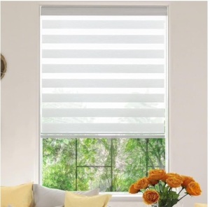 Zebra Roller Window Blinds,71" wide