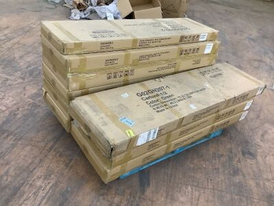 Pallet of Incomplete Garden Sheds 