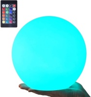 LOFTEK 8" LED Floating and Hangable Light Ball with Remote - New