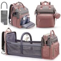 DERJUNSTAR Baby Diaper Bag Backpack with Changing Station