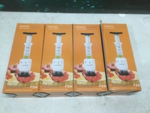 Lot of (4) Delidge 2 in 1 Meat Injector and&nbsp;Tenderizers - New