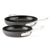All-Clad Non Stick Hard-Anodized 2-Piece Fry Pan Set - New 