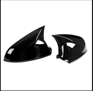 2pcs Side Rearview Wing Mirror Cover For Vauxhall Opel Astra J Mk6 Sedan Hatchback 2010 2011 2012 2013