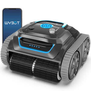 WYBOT S1 High-end Cordless Robotic Pool Cleaner with APP Mode, Wall-climbing