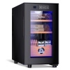 AUDEW 23L Cigar Cooler Humidor 150-Cigar, with Spanish Cedar Wood Shelves/Tray - Appears New  