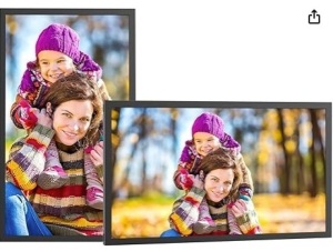 21.5-Inch Large-Dual-WiFi Digital Picture Frame - Digital Photo Frame 