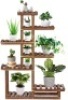 TOOCA 7 Tier&nbsp;Wood Plant Stand 44" - Appears New&nbsp;