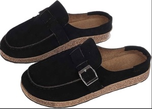 Womens suede slip ons size 39