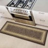 Ottomanson Machine Washable Bordered Design Non-Slip Rubberback 2x5 Traditional Runner Rug for Hallway, Kitchen, Bedroom, Entryway