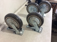 8" Caster Wheels, Set of 4 -&nbsp;Appear New