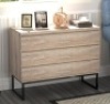 Homfa 3 Drawers Chest Cabinet - Appears New&nbsp;&nbsp;