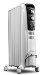 De'Longhi Dragon Oil Filled Radiator Heater, 1500W Electric Space Heater for indoor use, 