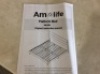Amlife Platform Bed Frame, Unknown Size - Appears New&nbsp;