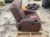 Electric Power Lift Recliner Massage Chair w/ Heat, USB Port, Cupholders - 2