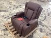 Electric Power Lift Recliner Massage Chair w/ Heat, USB Port, Cupholders - 6