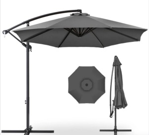 Offset Hanging Patio Umbrella - 10ft