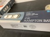 HAMPTON BAY Midford 3-Light Brush Nickel LED Bathroom Vanity Light Bar - 2