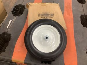 Ribbed Pneumatic Replacement Wheel for Wheelbarrow 