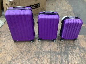 3 Piece Hardside Luggage Set - Some Small Scratches