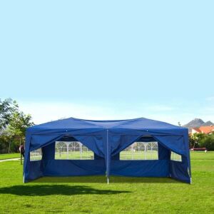 10'x 20' Outdoor EZ POP UP Party Tent 6 Walls 