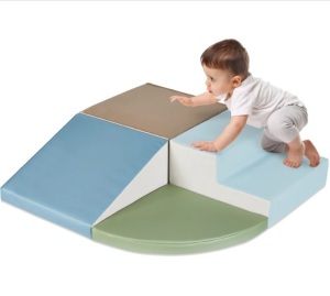 4-Piece Kids Climb & Crawl Soft Foam Shapes Structure Playset