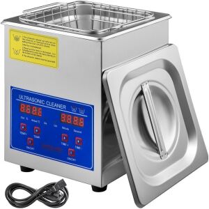 VEVOR 2L Digital Ultrasonic Parts Cleaner with Timer 40kHz 110V 