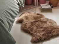 ULLERSLEV&nbsp;Sheepskin, light brown,&nbsp;2 ' 4 "lot of 2 @ $39.99 = $79.98