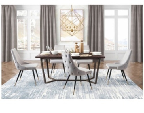 Zuo Modern&nbsp;Piccolo Dining Chair (Set of 2) Gray