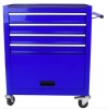 Rolling Tool Chest, 4-Drawer Rolling Tool Box with Interlock System and Wheels for Garage, Warehouse, Workshop, Repair Shop Blue