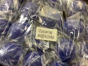 Blue stress balls- case of 500