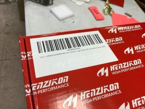 New - H HENZIKON HIGH-PERFORMANCE HZ1391 QV350 RM450h, ToyotaHighlander, Prius, Sienna-rear brake pads