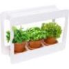 Mindful Design Narrow Spectrum LED Indoor Herb Garden&nbsp;Mini Window Planter Kit