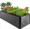 Outdoor Metal Raised Garden Bed for Vegetables, Flowers, Herbs - 8x4x2ft