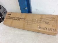 7.5' Aluminum Foldable Loading Ramp - Appears New