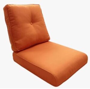 22 in. x 24 in. CushionGuard Deep Seating Outdoor Lounge Chair Replacement Cushions 