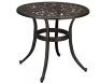 Bronze Round Aluminum Outdoor Side Table&nbsp;