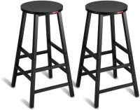 Mr IRONSTONE Pub Height Bar Stools 27.7", Set of 2 - Appears New