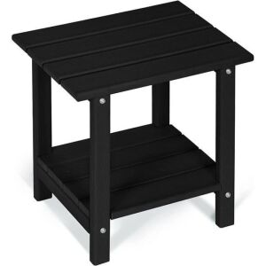 Black Adirondack Side Table 